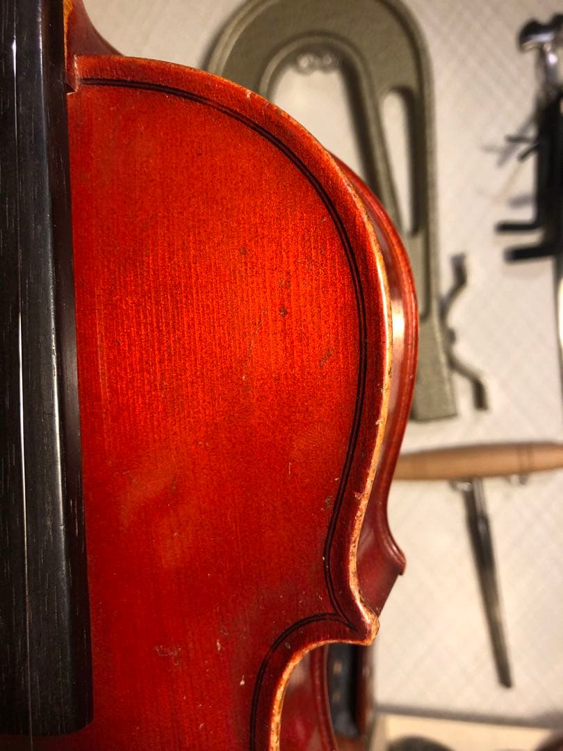 【駒&魂柱調整済】Suzuki分数バイオリンNo102 1/2 1968