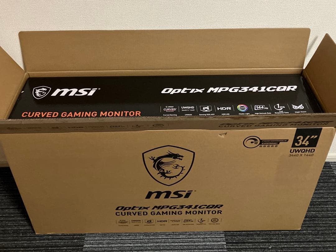 【ジャンク品】MSI Optix MPG341CQR