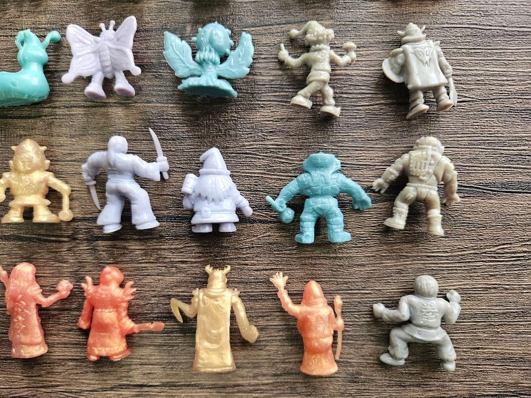 ネクロスの要塞 第5弾フィギュアのみフルコンプセット 若未切り　消しゴムまとめ