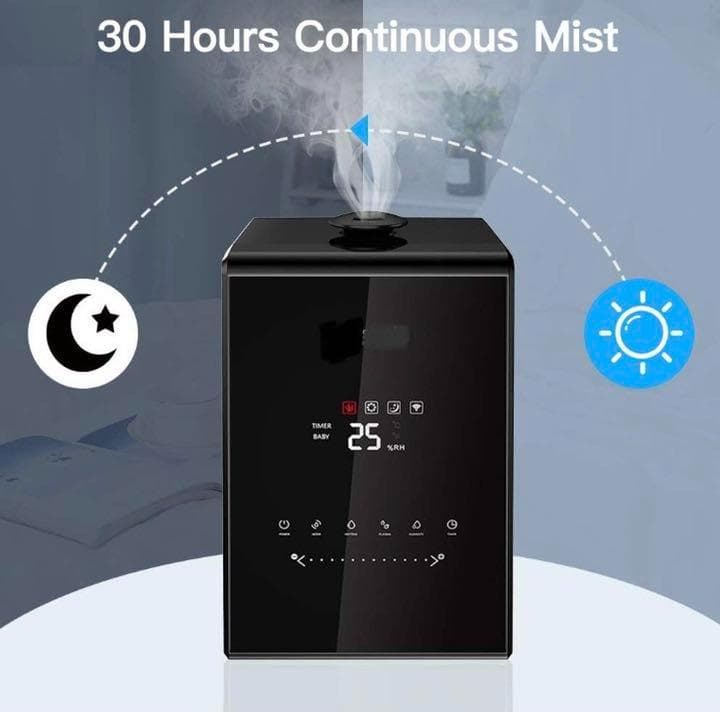 【在庫1点限り☆大特価】アプリコントロール 置き型　加湿器 5.3L　超音波