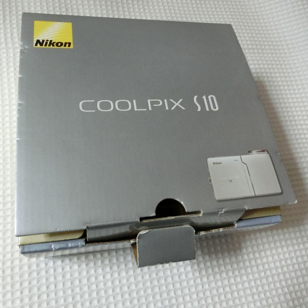 レトロコンデジ Nikon COOLPIX S10 本体 箱他