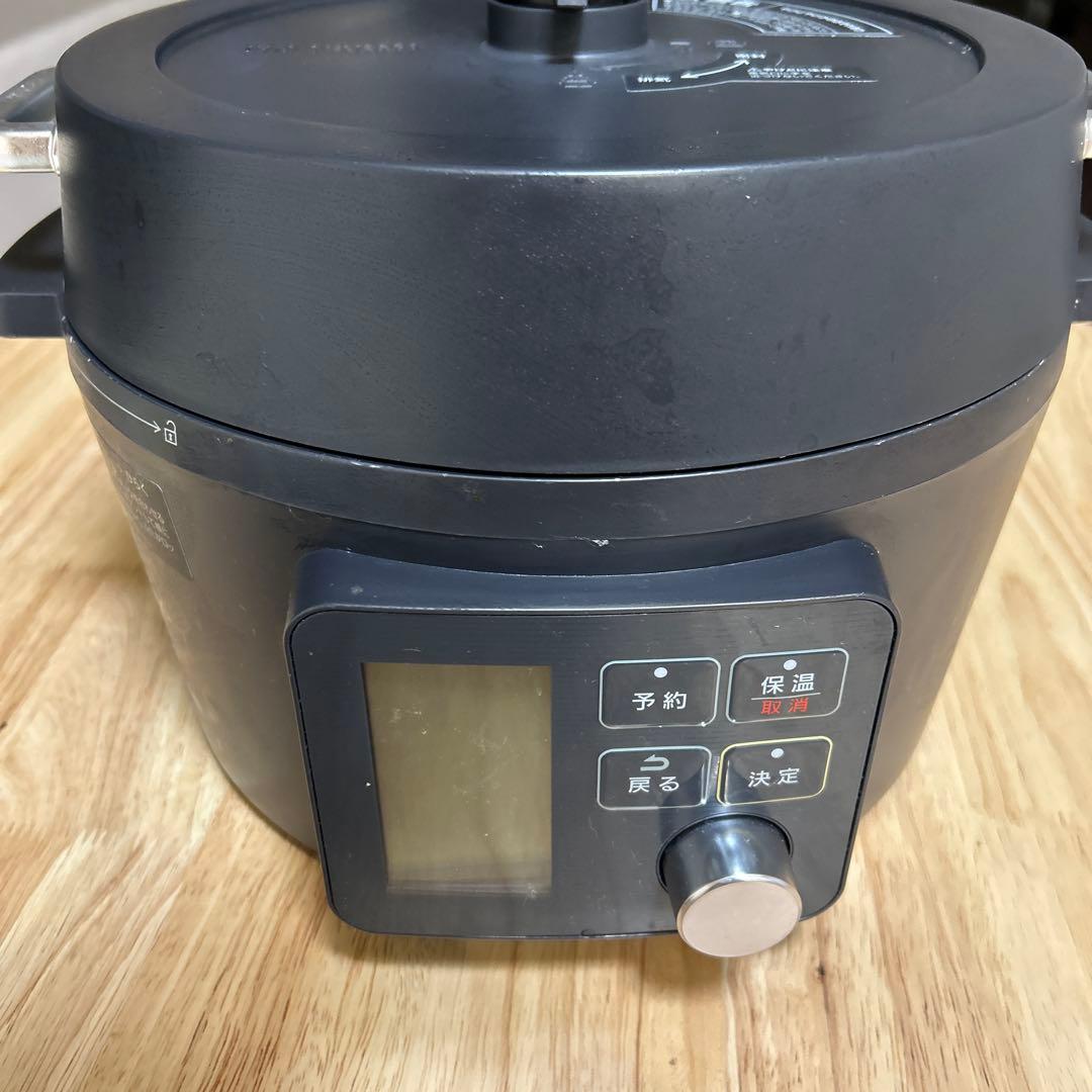 アイリスオーヤマ 電気圧力鍋 4.0L KPC-MA4-B ブラック