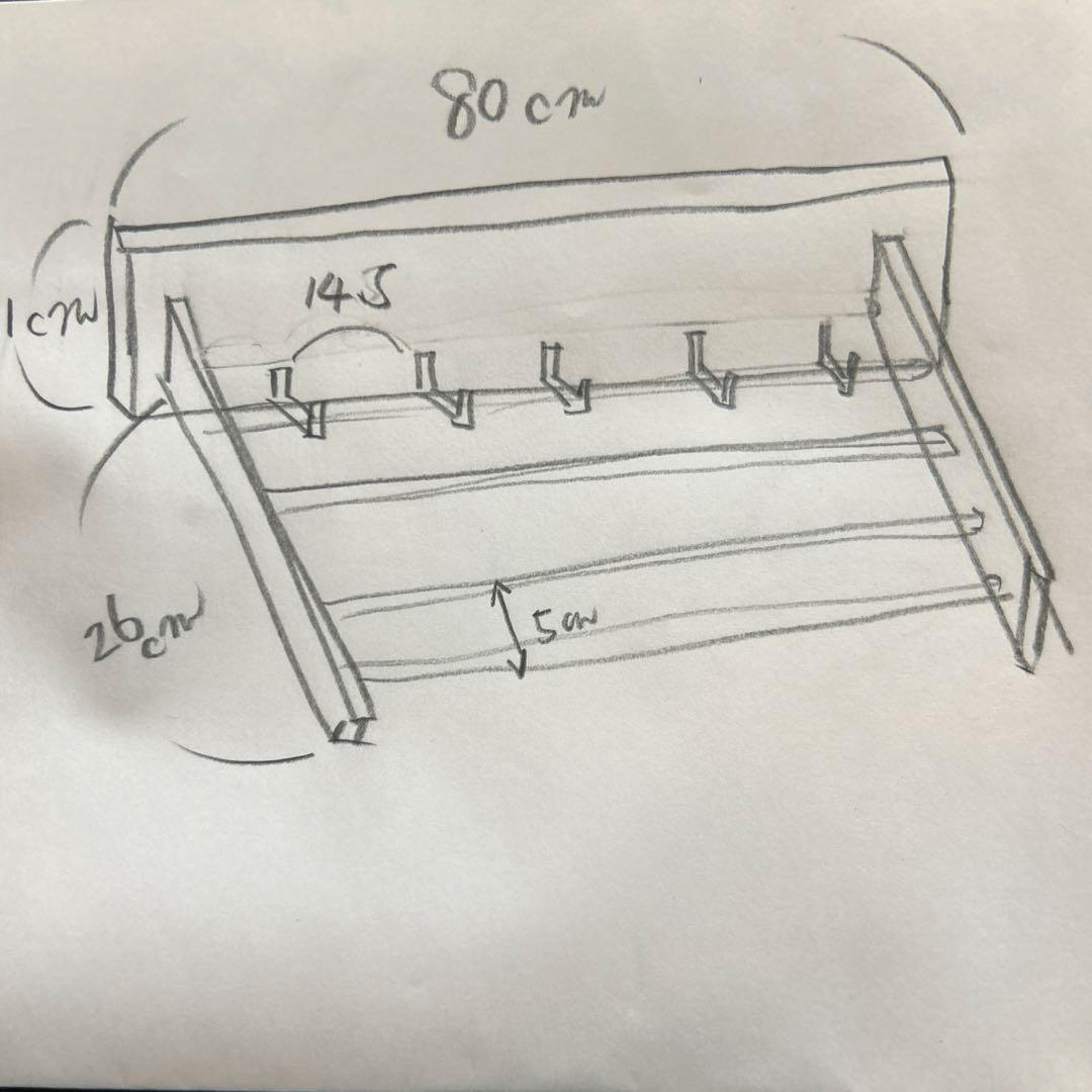 北欧　デンマーク　ビンテージコートハンガー　美品　希少