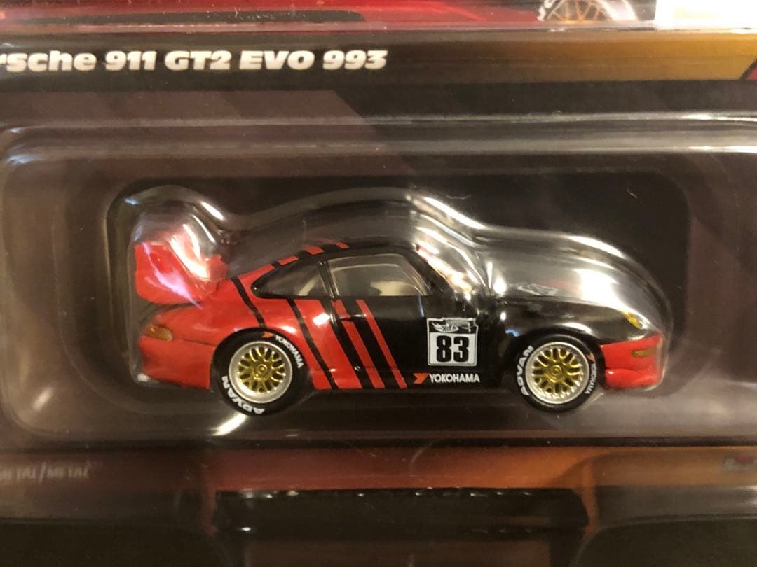 ホットウィール エリート64 ポルシェ 993 GT2 EVO ADVAN