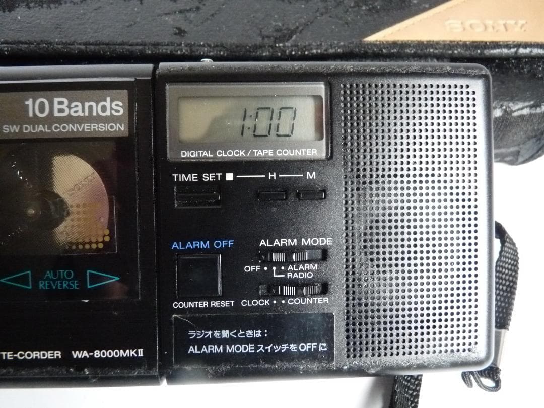 SONY WA-8000MKII ラジオカセットレコーダー