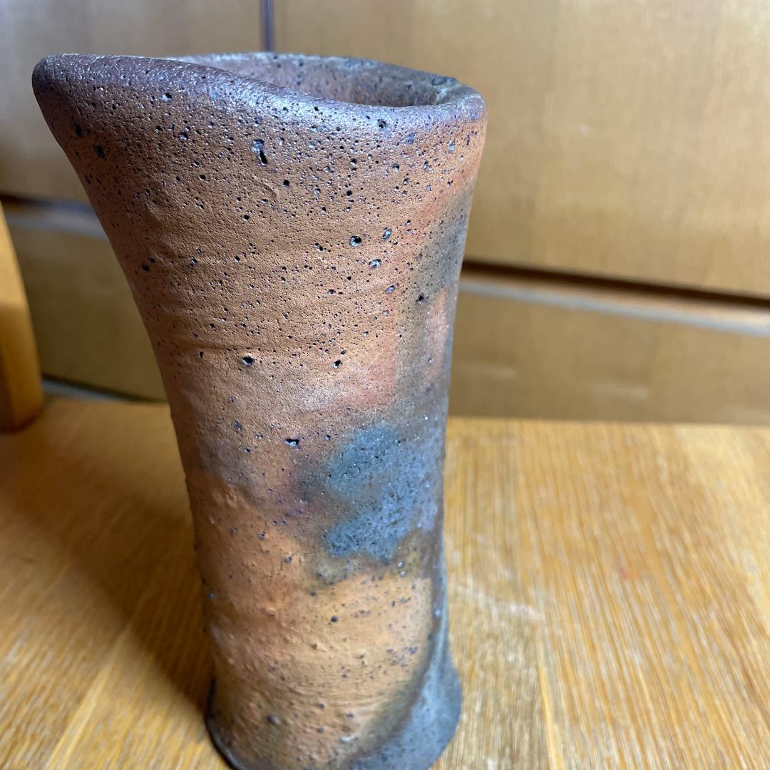 小山冨士夫　古山子　種子島花生　箱なし