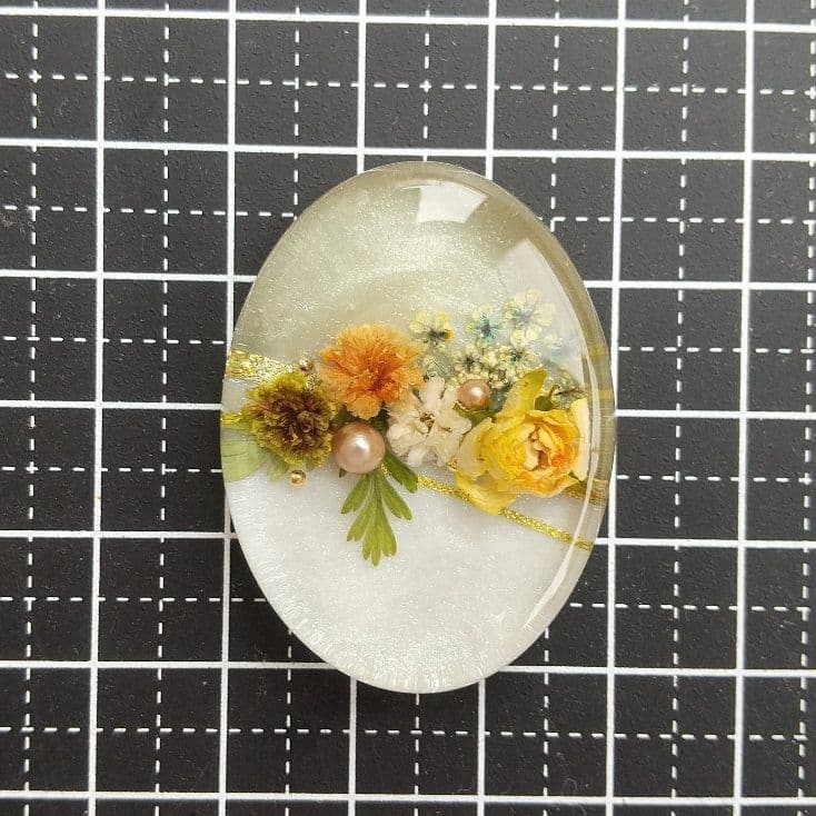 132.ハンドメイド レジンヘアゴムorポニーフック