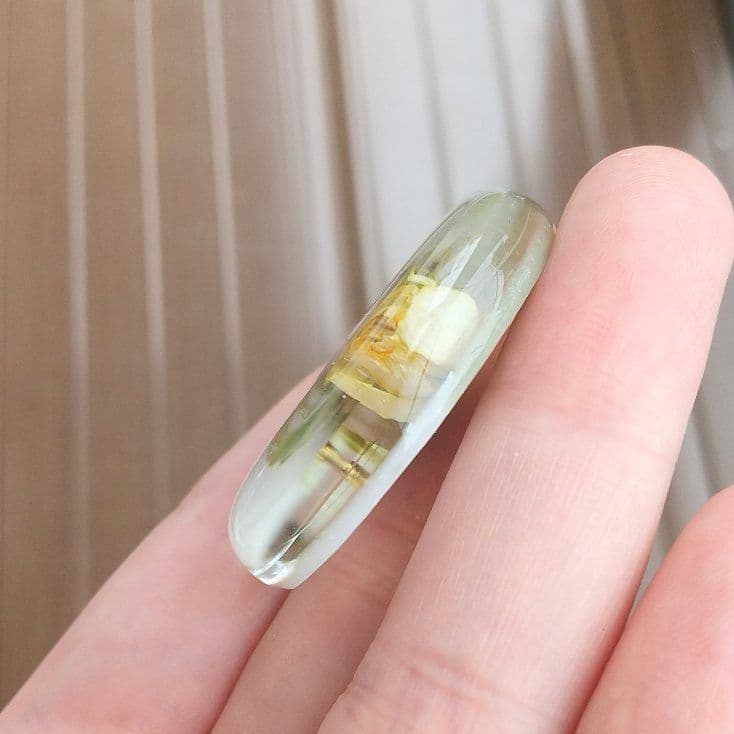 132.ハンドメイド レジンヘアゴムorポニーフック