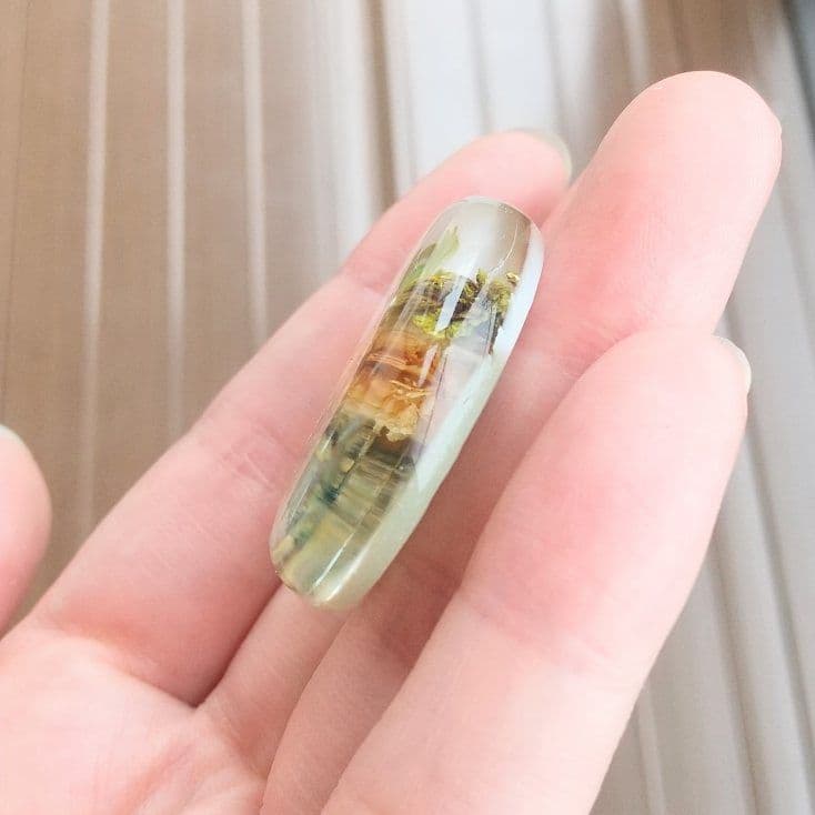 132.ハンドメイド レジンヘアゴムorポニーフック