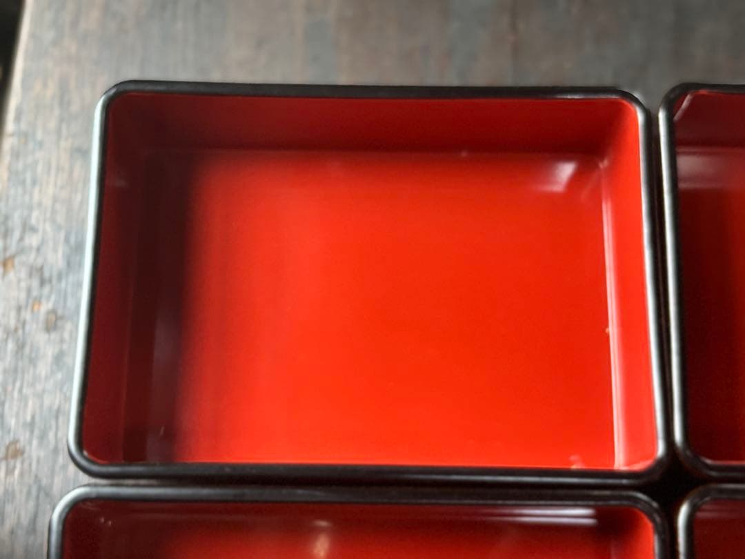 鰻重　鰻　重箱　ラメ入り　美品　6個まとめて