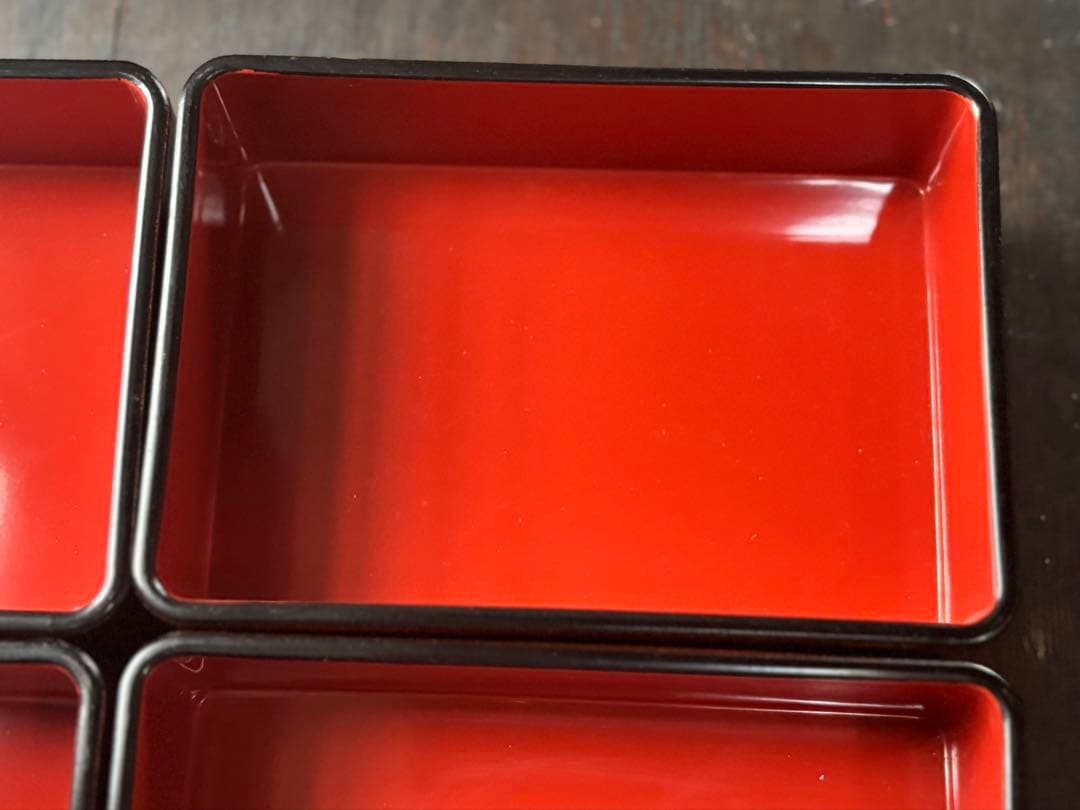 鰻重　鰻　重箱　ラメ入り　美品　6個まとめて