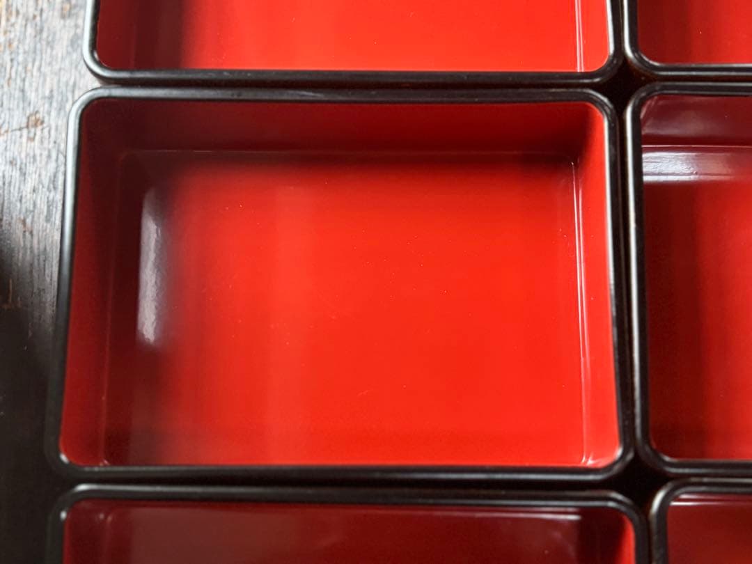 鰻重　鰻　重箱　ラメ入り　美品　6個まとめて