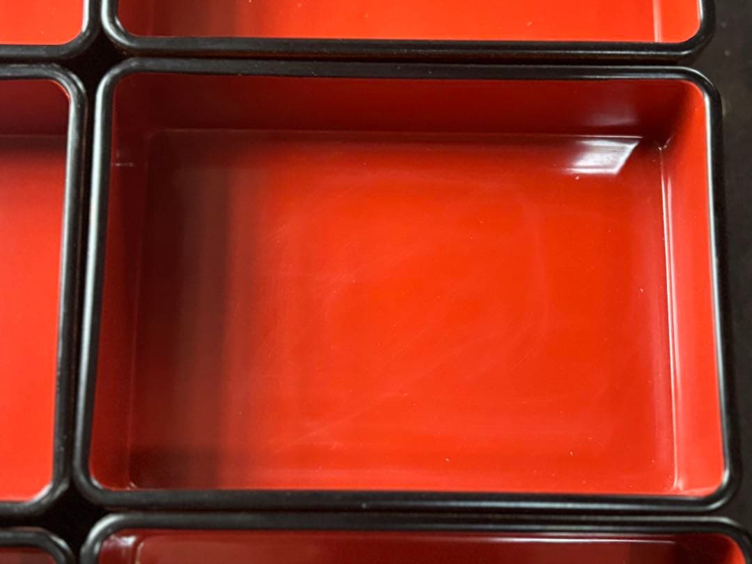 鰻重　鰻　重箱　ラメ入り　美品　6個まとめて