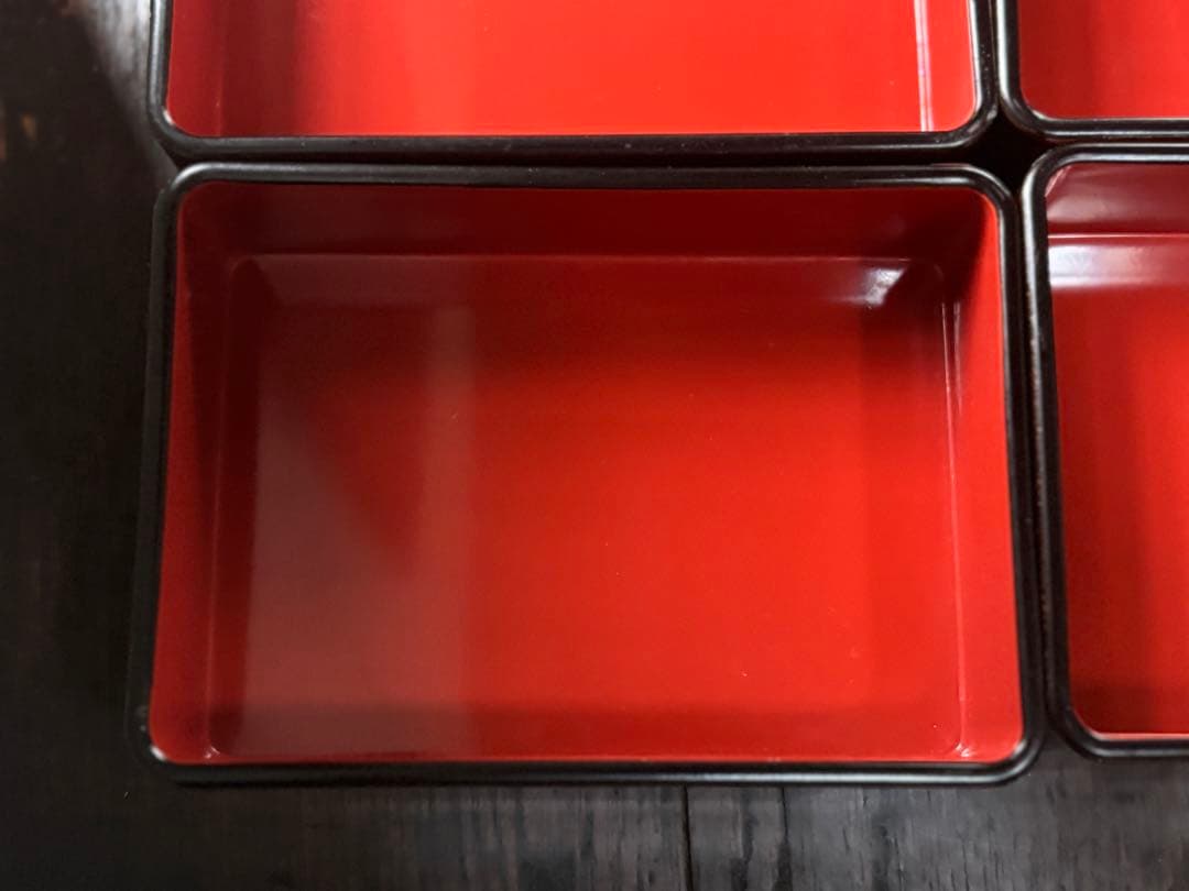 鰻重　鰻　重箱　ラメ入り　美品　6個まとめて