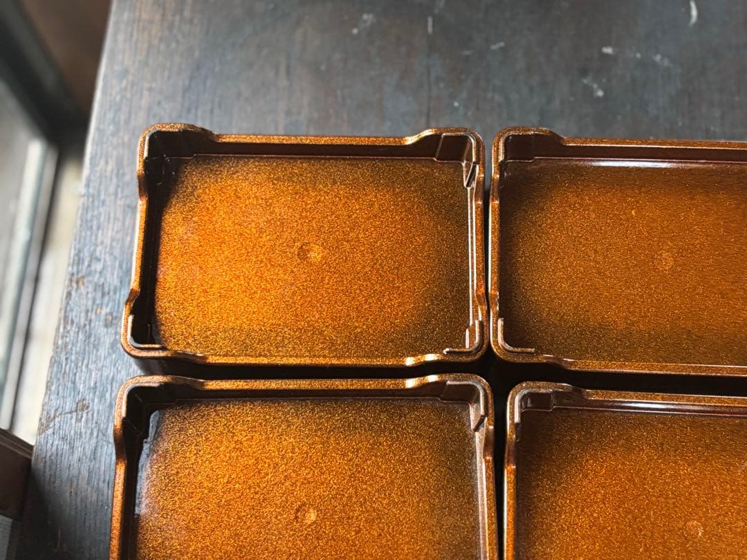 鰻重　鰻　重箱　ラメ入り　美品　6個まとめて