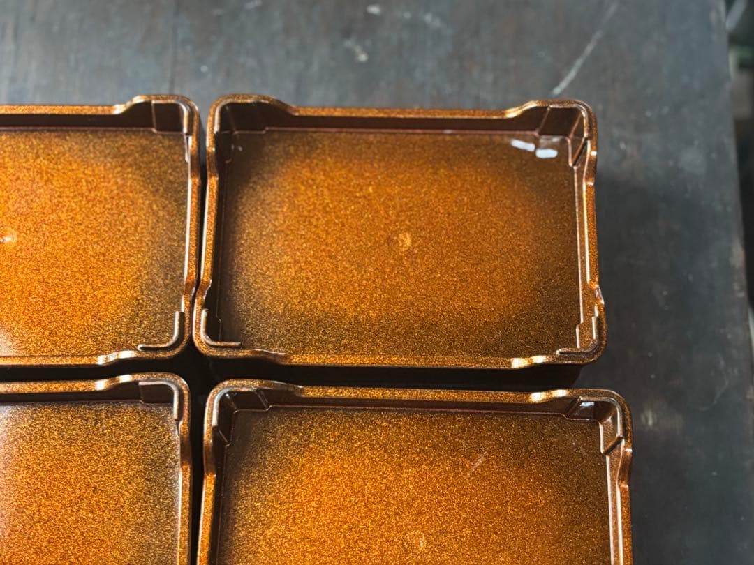 鰻重　鰻　重箱　ラメ入り　美品　6個まとめて