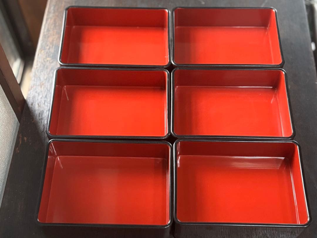 鰻重　鰻　重箱　ラメ入り　美品　6個まとめて