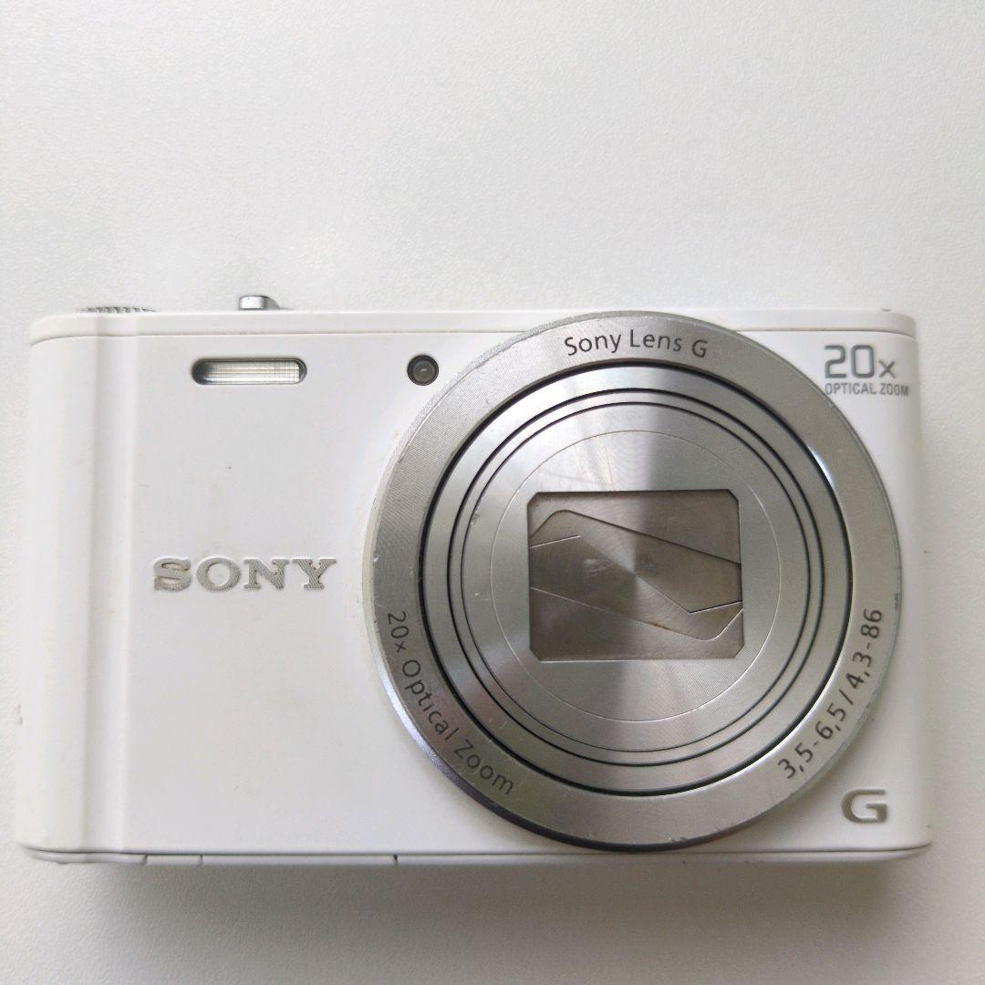 SONY　Cyber-shot DSC–WX300　ホワイト　デジカメ