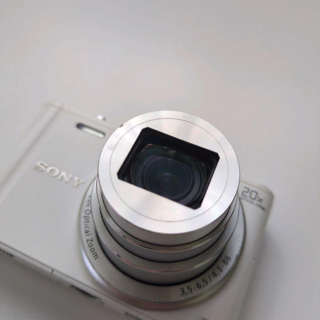 SONY　Cyber-shot DSC–WX300　ホワイト　デジカメ