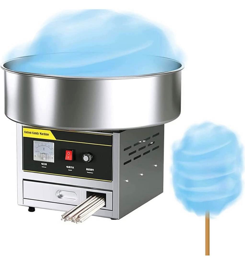 特価わたがし製造機 わたあめ機 1200Wステンレス鋼 綿菓子製造機 ピンク