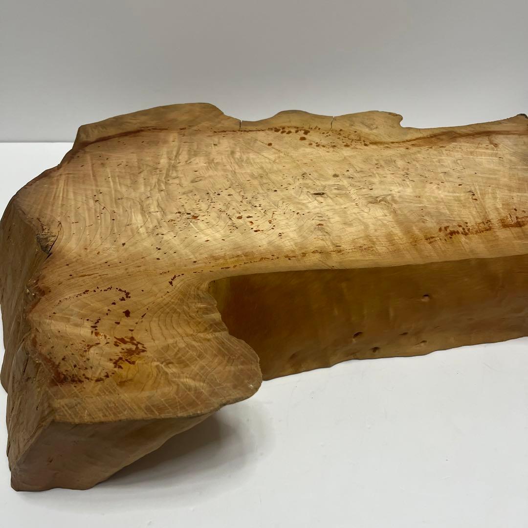 特大サイズ　飾り台座　一枚板　天然木　花台