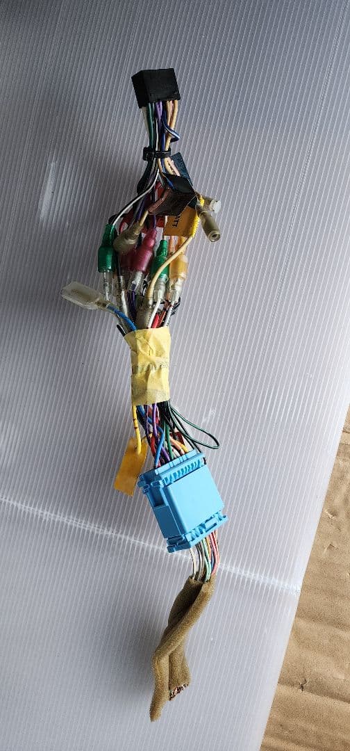 動作OK ケンウッド DPX-06MD ダイハツ用配線付 CD/MD 2DIN
