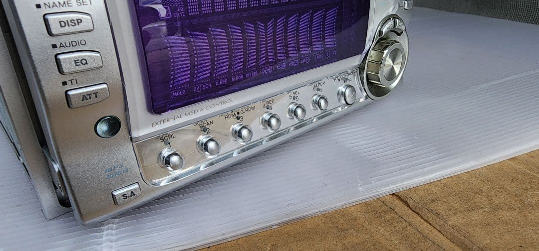 動作OK ケンウッド DPX-06MD ダイハツ用配線付 CD/MD 2DIN