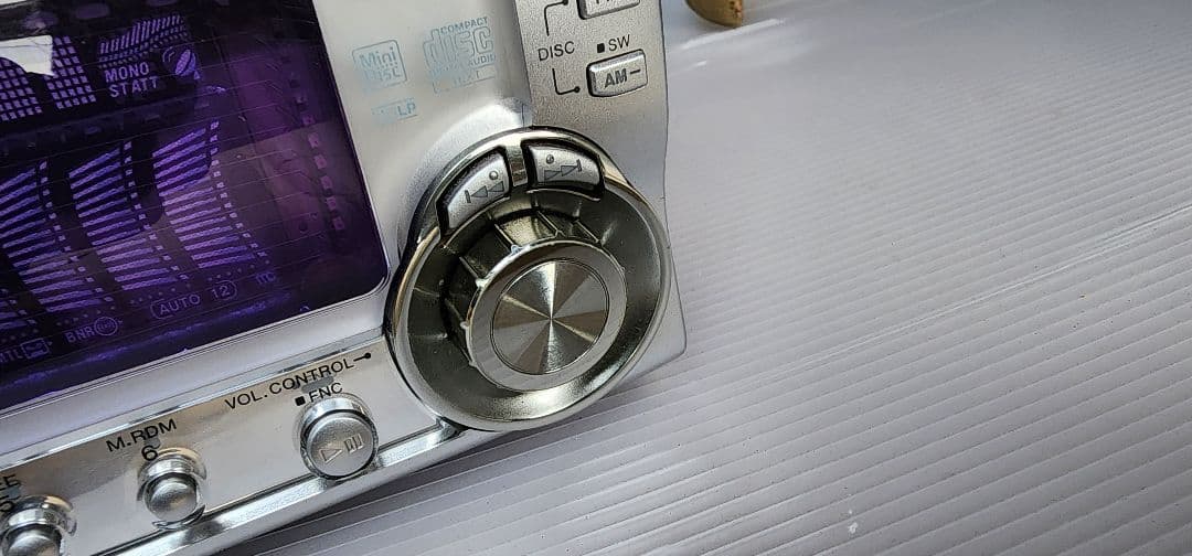 動作OK ケンウッド DPX-06MD ダイハツ用配線付 CD/MD 2DIN