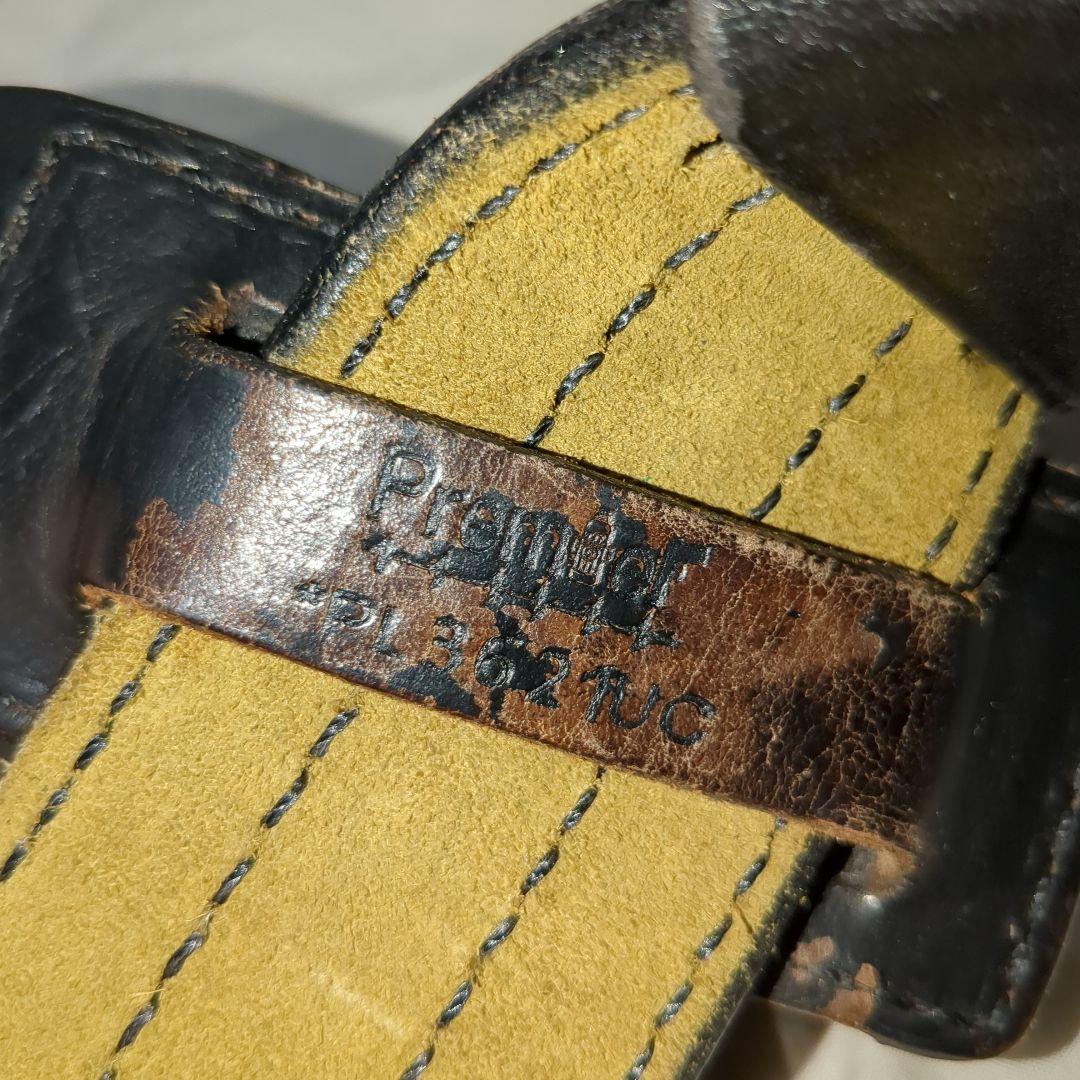 USポリス バスケット織り レザーガンベルト一式　オール実物