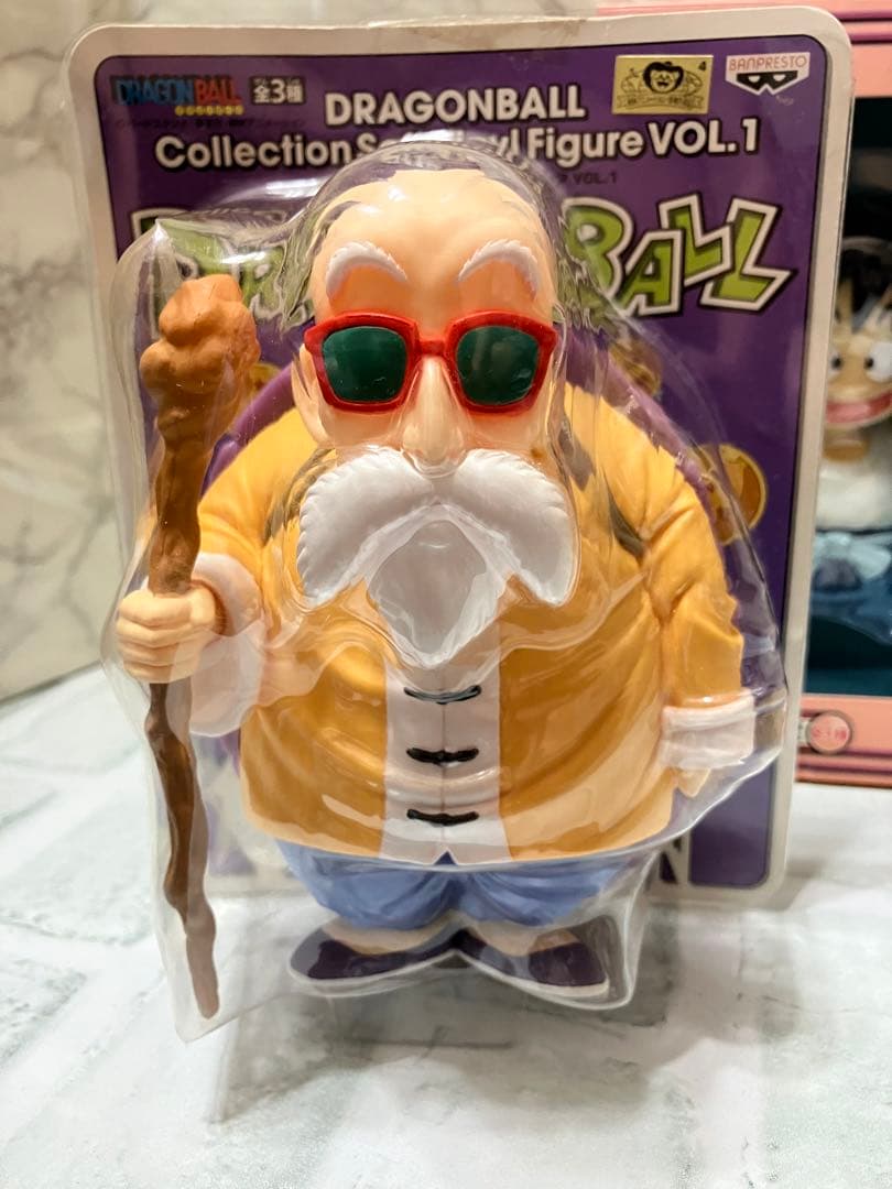 ドラゴンボールフィギュア　ソフビフィギュア　摩訶不思議　ソフト　孫悟空　亀仙人
