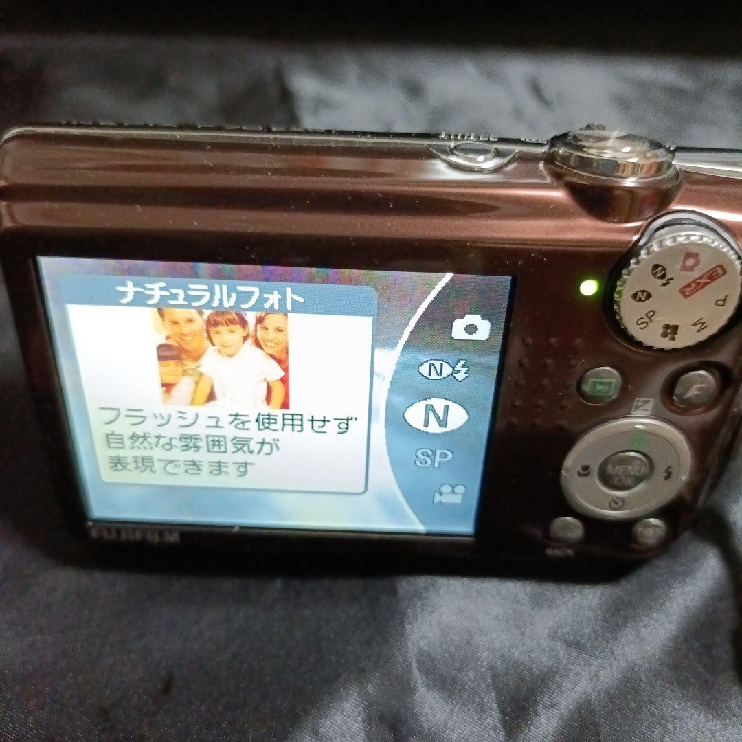【中古品】FUJIFILM FinePix F70EXR ブラウン デジカメ