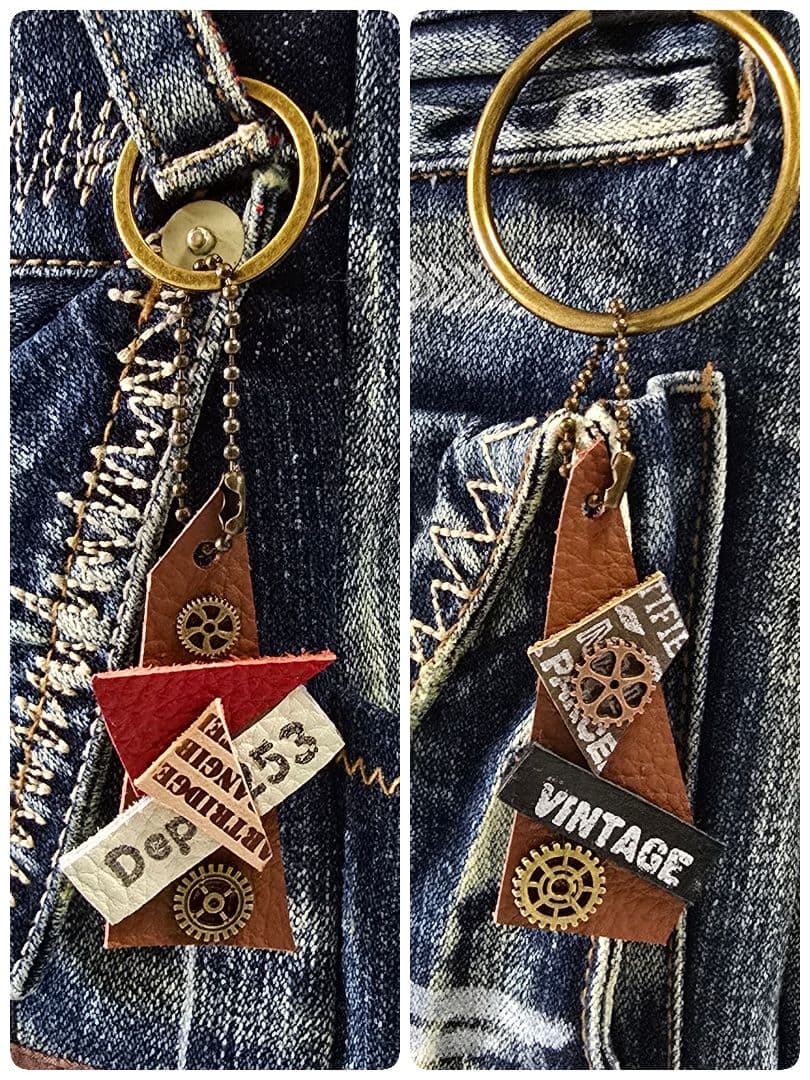 デニムリメイクバッグ 男前 大サイズ 上部ファスナー ビジネス メンズ