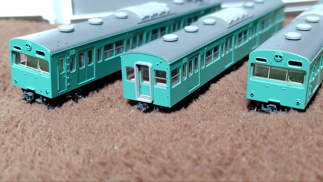 TOMIX 92479 103系 初期型冷改車 エメラルドグリーン 基本セット