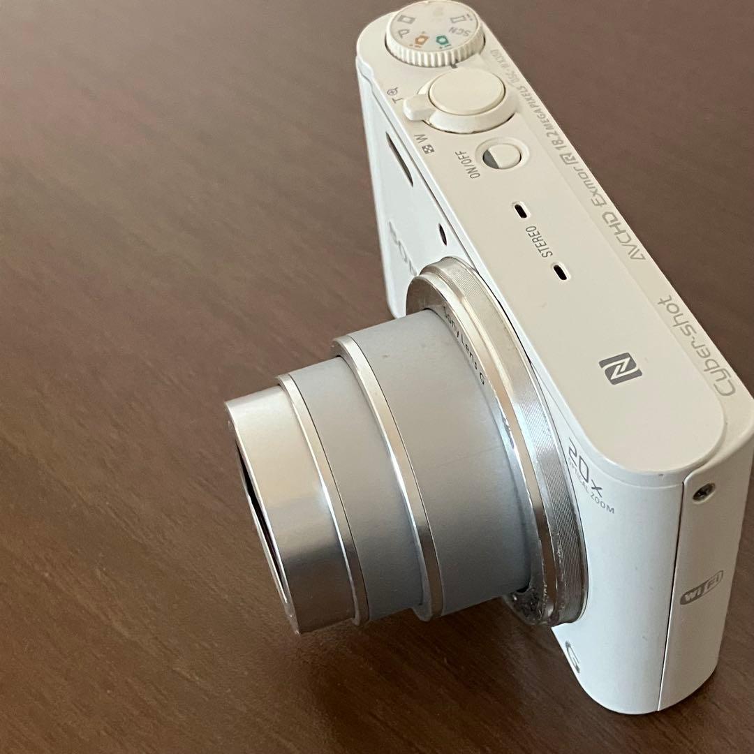 SONY Cyber-shotソニーコンデジカメラ DSC-WX350 ホワイト