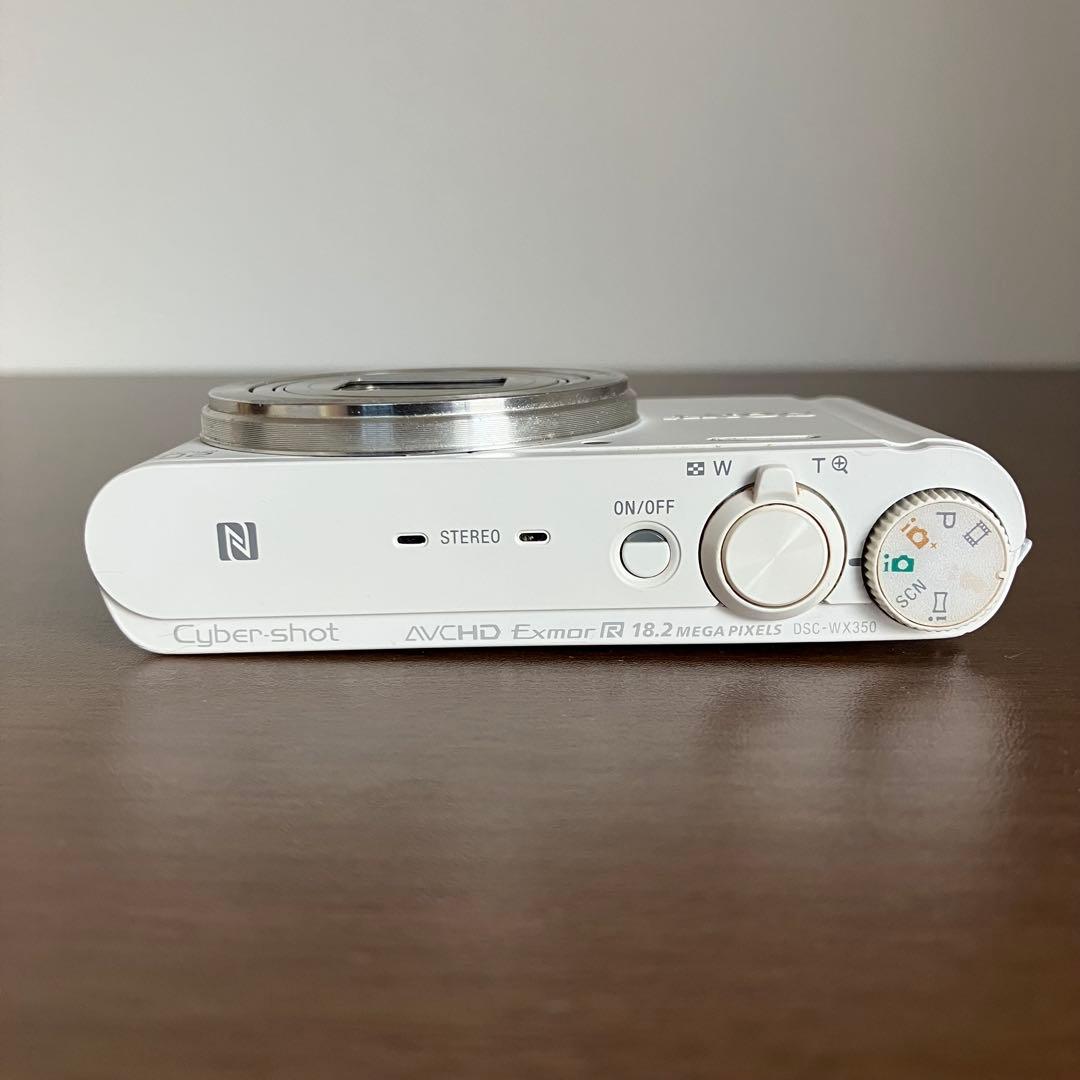 SONY Cyber-shotソニーコンデジカメラ DSC-WX350 ホワイト