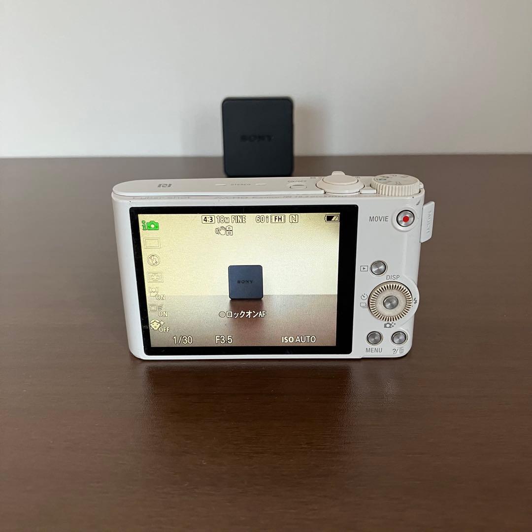 SONY Cyber-shotソニーコンデジカメラ DSC-WX350 ホワイト