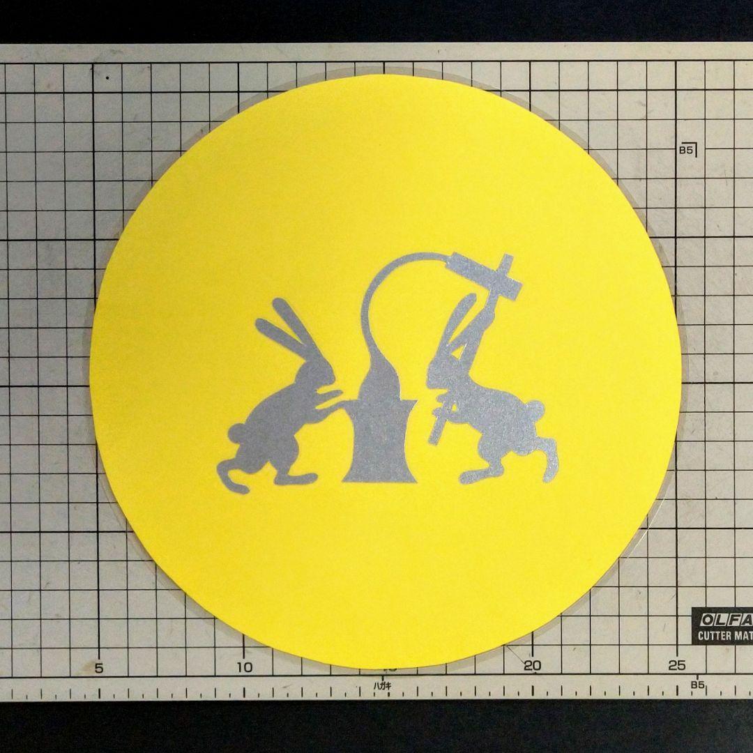 RIN【壁面飾り】2点『秋の訪れ～神宮と紅葉』満月と秋の草花～餅つきウサギ