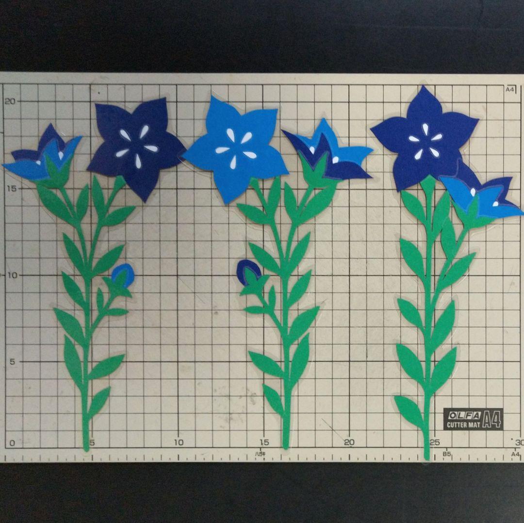 RIN【壁面飾り】2点『秋の訪れ～神宮と紅葉』満月と秋の草花～餅つきウサギ