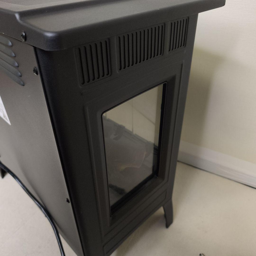 【美品】QVCジャパン　暖炉型ファンヒーター　お洒落　暖炉