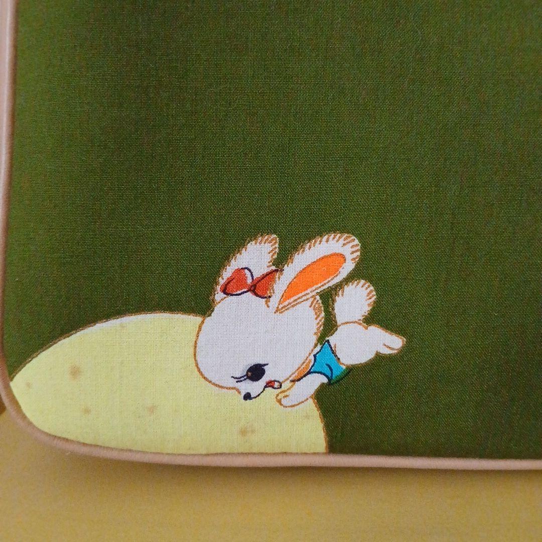 ハンドメイド　昭和レトロ　動物柄　革　ハンドバック