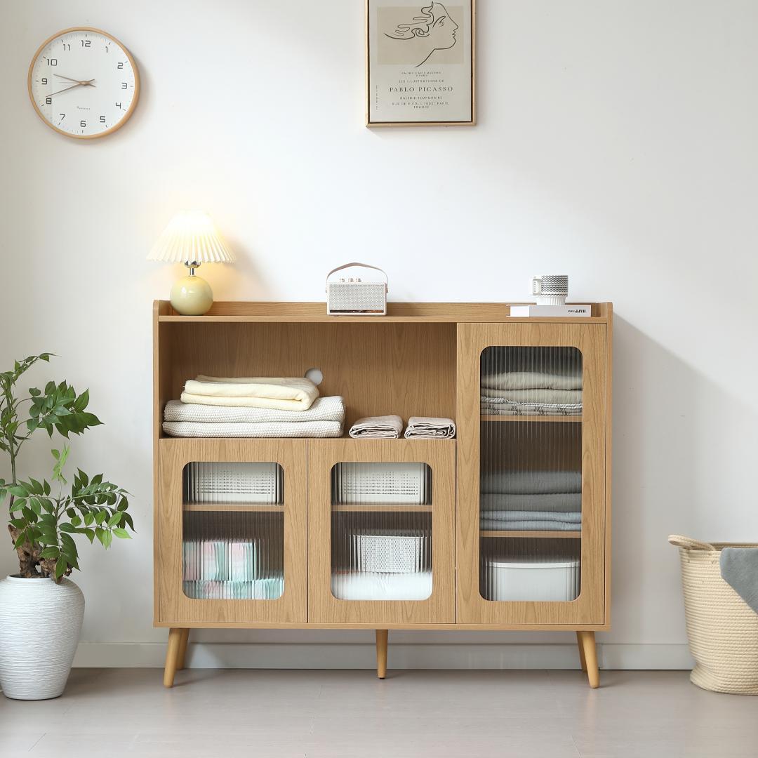 キャビネット サイドボード 食器棚 キッチンキャビネット チェスト 大容量