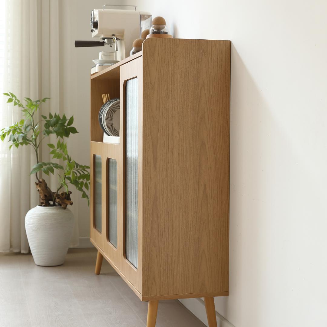 キャビネット サイドボード 食器棚 キッチンキャビネット チェスト 大容量