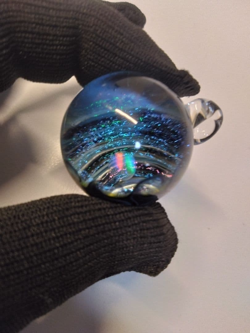 ガラスペンダントアクセサリートップ