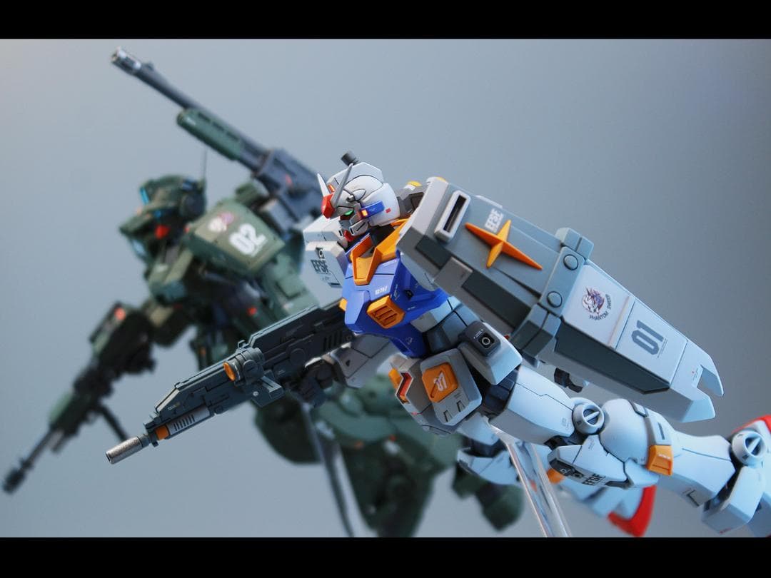 【フェイスリビルド】HG 1/144 ガンダム7号機 改修・完成品