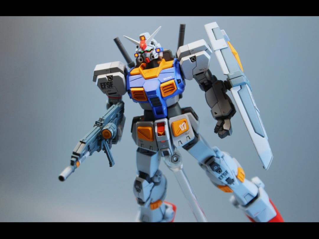 【フェイスリビルド】HG 1/144 ガンダム7号機 改修・完成品