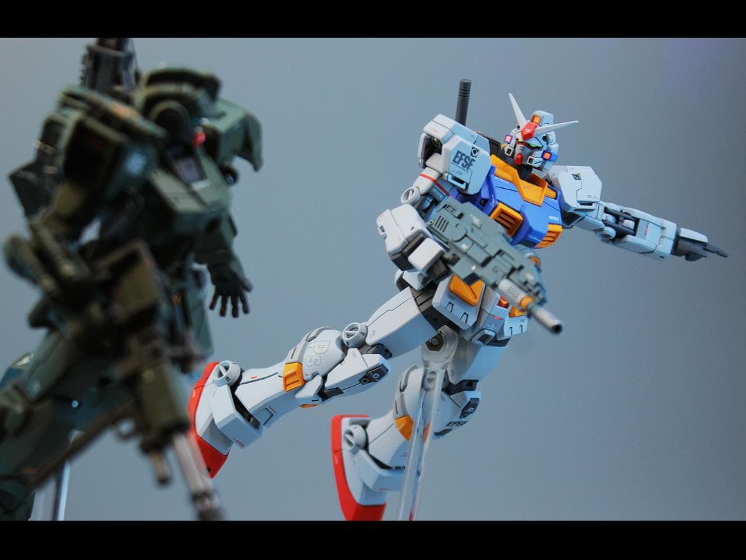 【フェイスリビルド】HG 1/144 ガンダム7号機 改修・完成品