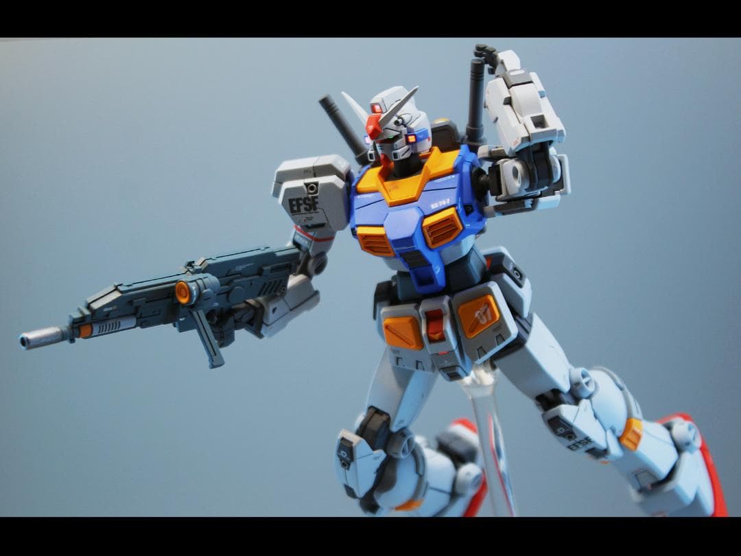 【フェイスリビルド】HG 1/144 ガンダム7号機 改修・完成品