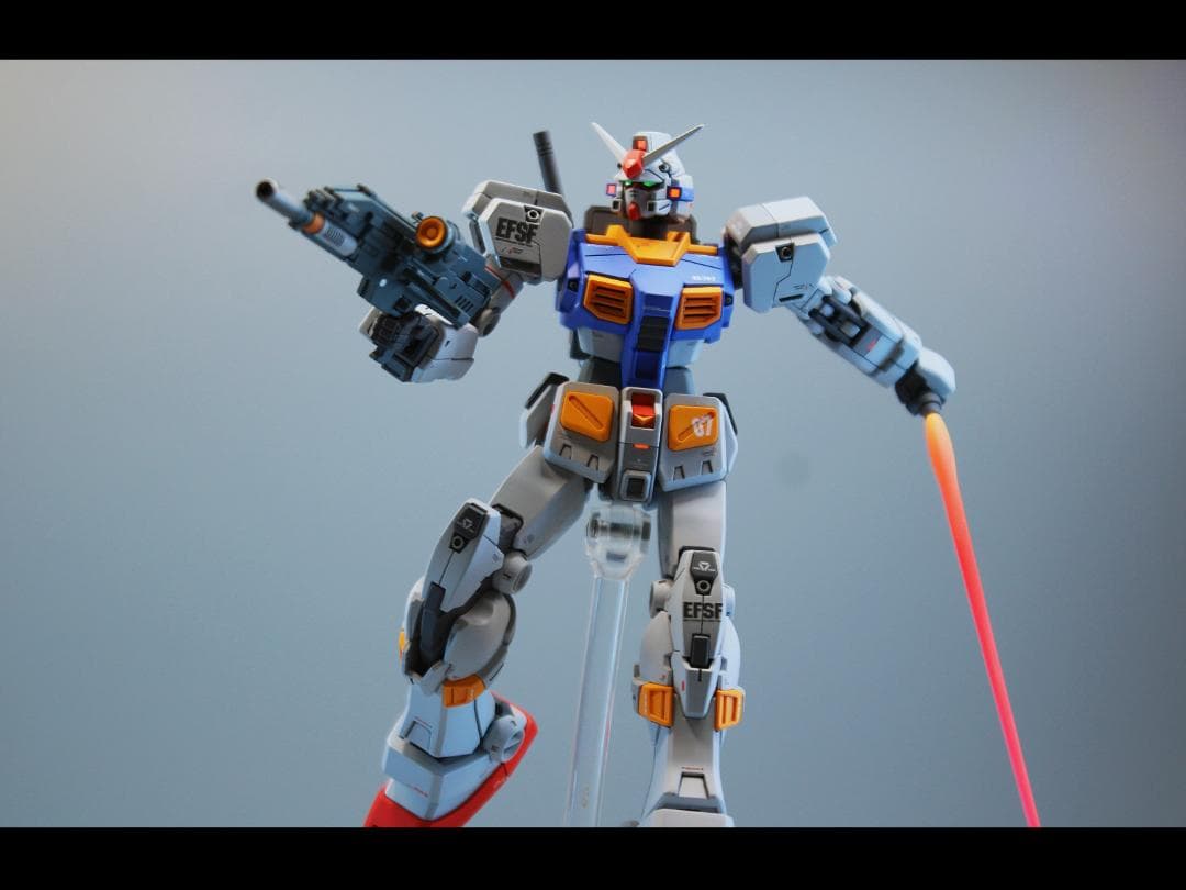 【フェイスリビルド】HG 1/144 ガンダム7号機 改修・完成品