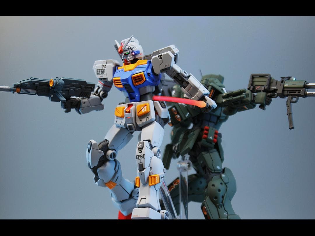 【フェイスリビルド】HG 1/144 ガンダム7号機 改修・完成品