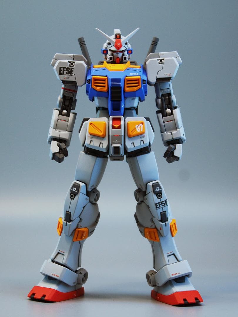 【フェイスリビルド】HG 1/144 ガンダム7号機 改修・完成品